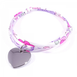 bracelet liberty fluo rose