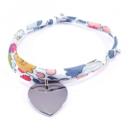 bracelet en tissu liberty personnalisé