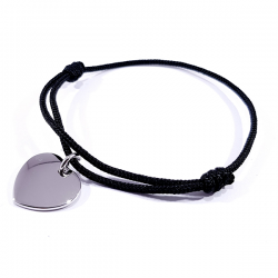 bracelet cordon noir