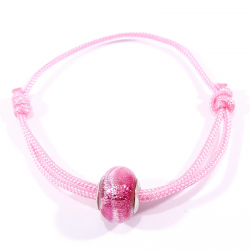 Bracelet murano rose