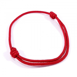 bracelet cordon rouge
