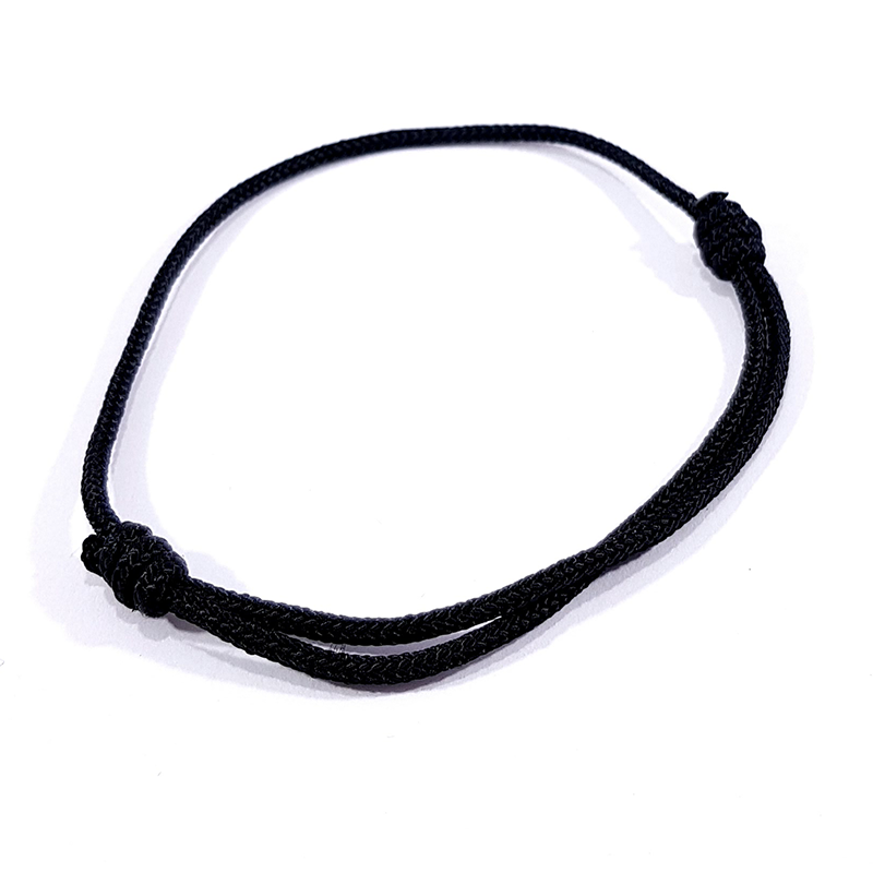 bracelet cordon noir