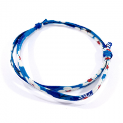 bracelet liberty bleu marine