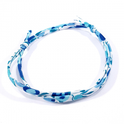 bracelet liberty bleu cristal