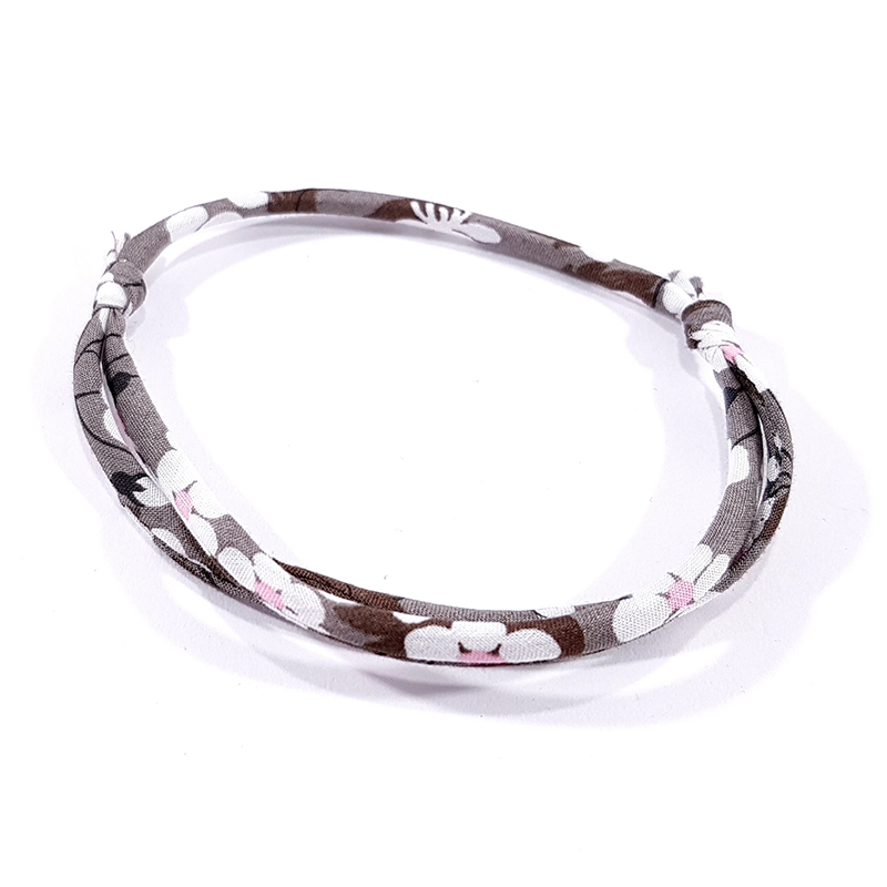 bracelet liberty marron gris