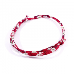 bracelet liberty rouge fraise des bois