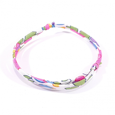 bracelet liberty fleur de fuchsia