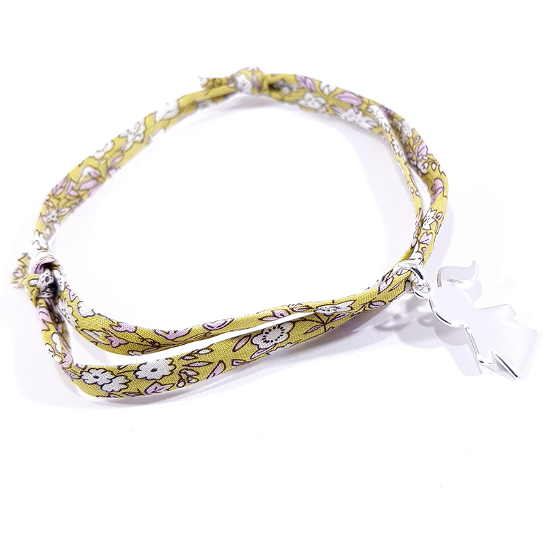 liberty jaune vert et pendentif argent liberty jaune vert et pendentif argent