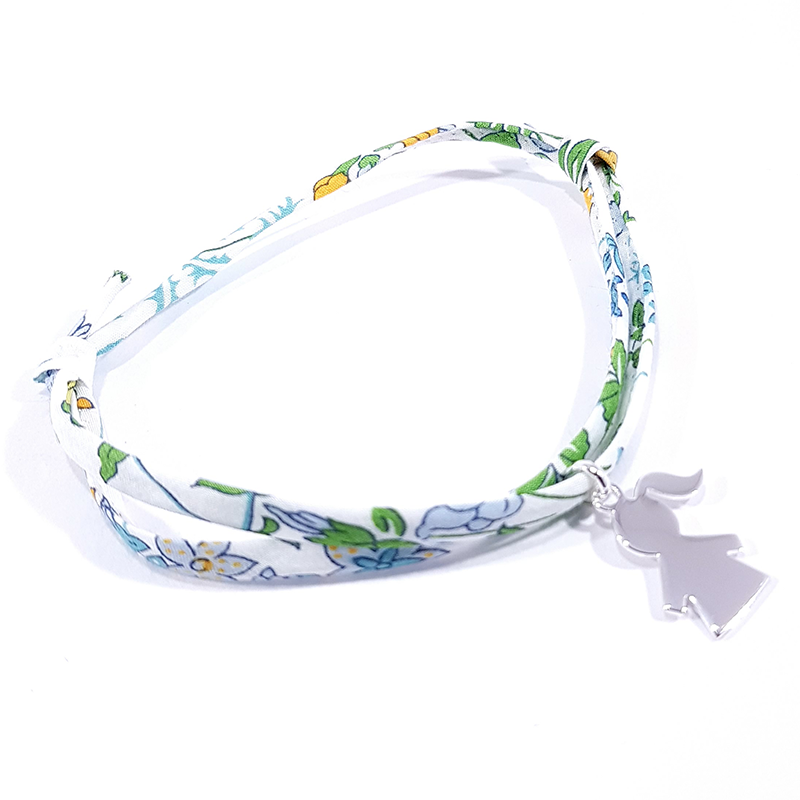 bracelet fleuri et pendentif argent bracelet fleuri et pendentif argent