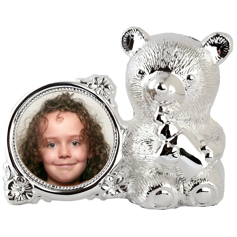 tirelire ourson avec cadre photo personnalisable