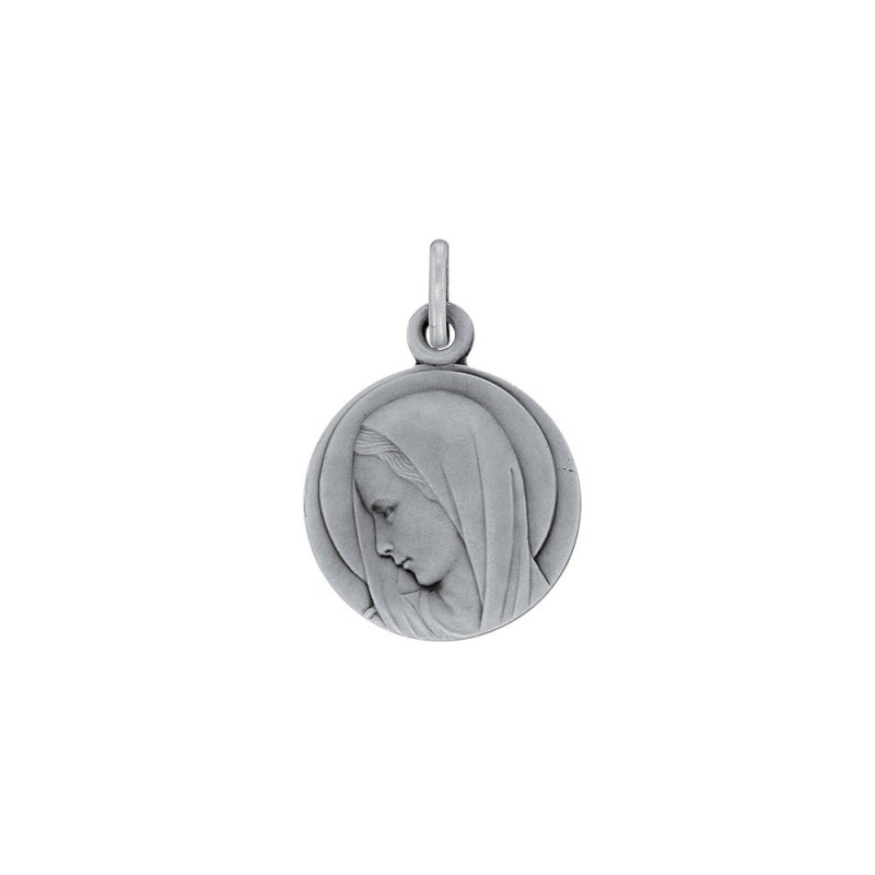 Médaille vierge Marie en argent 925 rhodié Médaille vierge Marie en argent 925 rhodié
