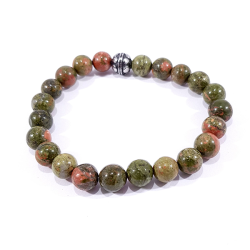 bracelet pierre unakite