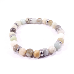 bracelet en amazonite