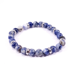 bracelet en sodalite