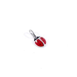 pendentif coccinelle rouge