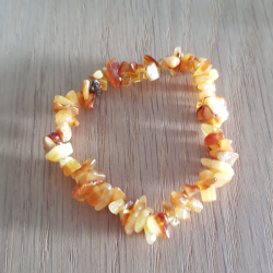 Bracelet ambre chips