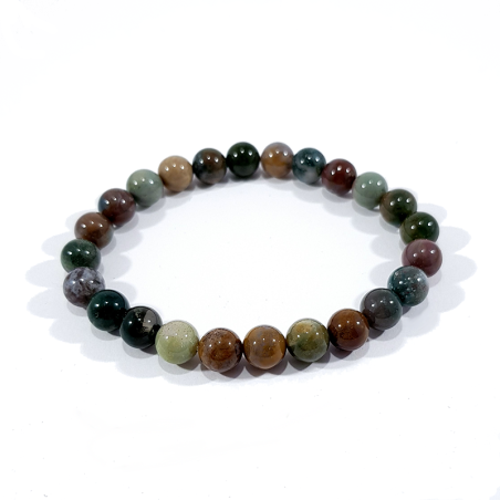 bracelet pierre naturelle agate indienne