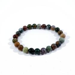 bracelet pierre agate indienne