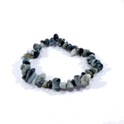 Bracelet gris pierre naturelle